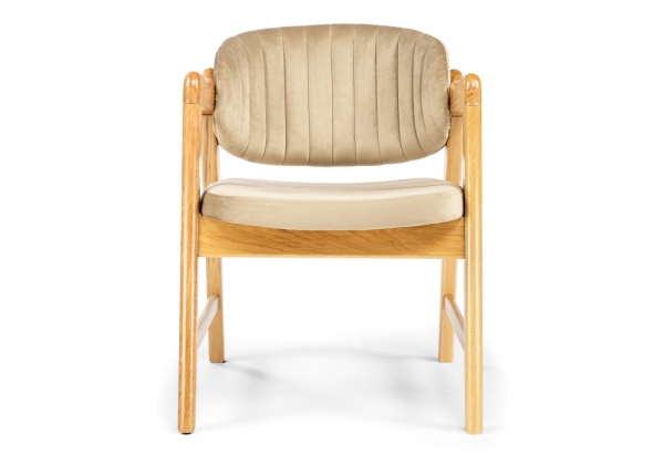 Стул деревянный Никсон ткань В15, дубовый