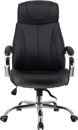 Кресло руководителя Forum TM экокожа черный