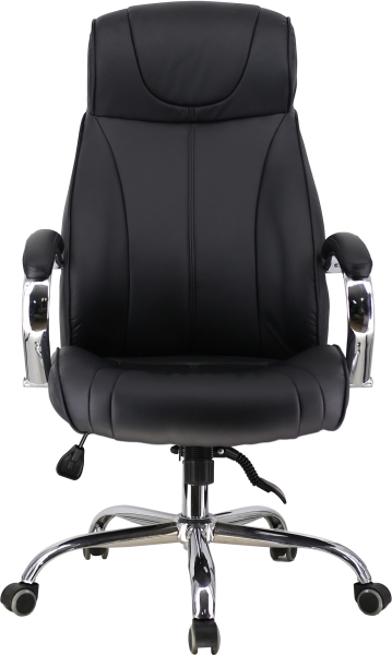 Кресло руководителя Forum TM экокожа черный
