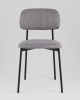 Стул Майло рогожка серый