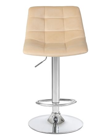 Стул барный TAILOR бежевый велюр MJ9-10
