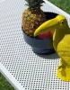 Столик пластиковый журнальный Net Table 100 белый Столик пластиковый журнальный Net Table 100 белый