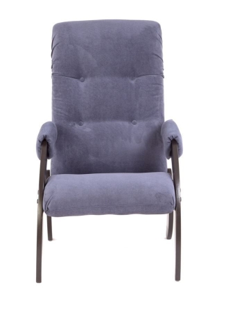 Кресло для отдыха Модель 61 венге, синий