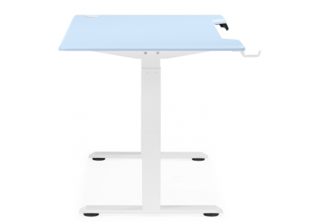 Компьютерный стол Маркос 140х80 голубой, белый