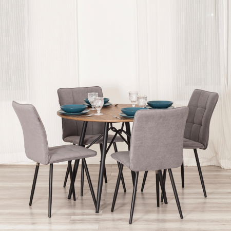 Стул обеденный Bari серый Стул обеденный Bari серый