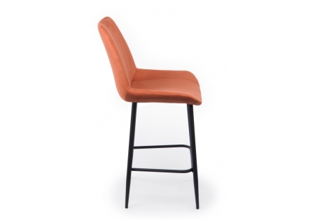 Барный стул Седа 360 терракотовый (zd 432), черный np