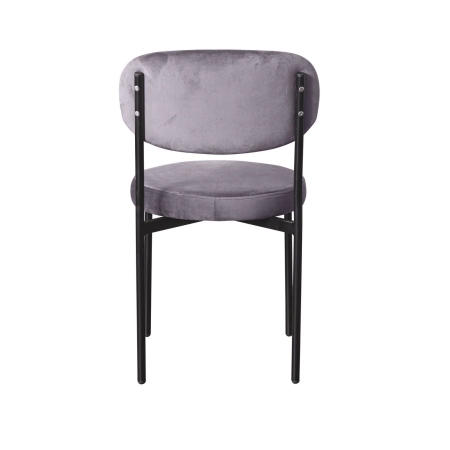 Стул Mason бархат светло-серый Стул Mason бархат светло-серый