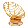 Кресло-качалка "PAPASAN" w 23 и 01 B с подушкой, мед, флок олива, 23 фото в интернет-магазине Stoolmarket