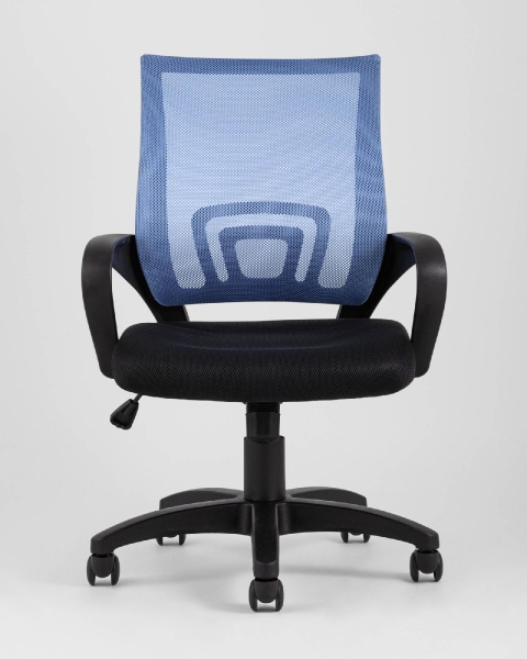 Кресло офисное Simple TopChairs голубое