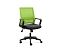 Кресло офисное Бит LB черный пластик зеленая сетка черная ткань
