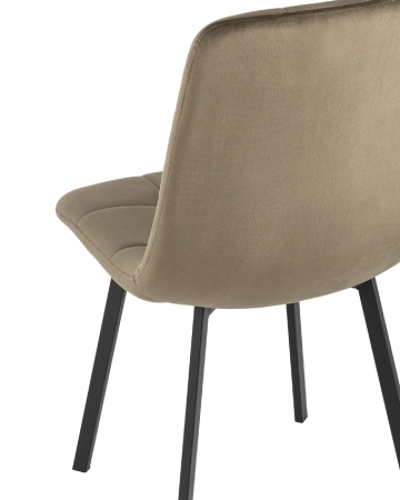 Стул обеденный Chilly коричневый велюр