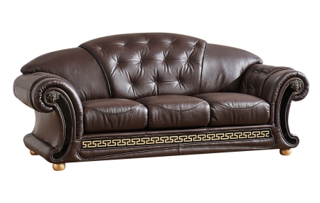 Диван Versace (3-х местный) коричневый