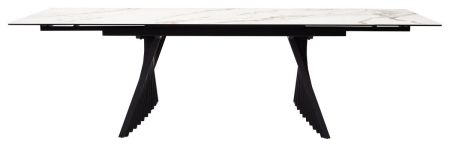 Стол IVAR 180 MARBLES KL-188 Контрастный мрамор, итальянская керамика