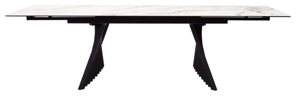 Стол IVAR 180 MARBLES KL-188 Контрастный мрамор, итальянская керамика