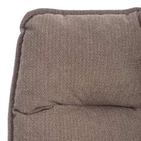 Кресло лаунж Reflex/Рефлекс с пуфом бежевый