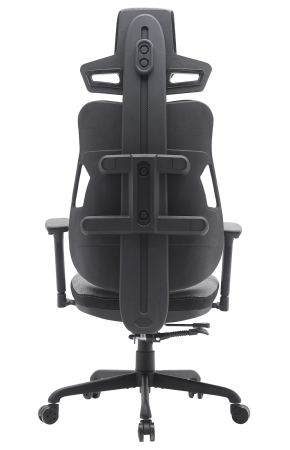 Стул для геймера Serval S ткань Черно-серый