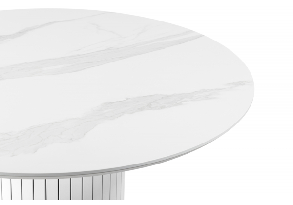 Керамический стол Гравент 110 patagonoa bianco repose, белый