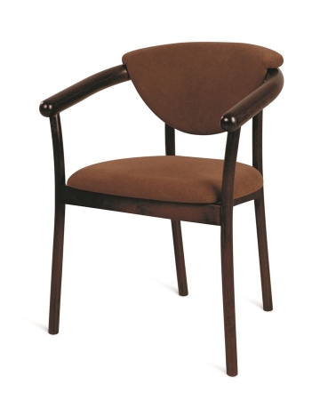 Кресло венское "Виенна" темный тон, темно-коричневый М09