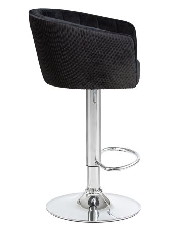 Стул барный DARCY черный велюр 1922-21