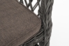 "Сицилия" плетеный стул из искусственного ротанга, цвет графит
