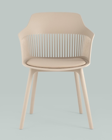 Стул Crocus с подушкой бежевый