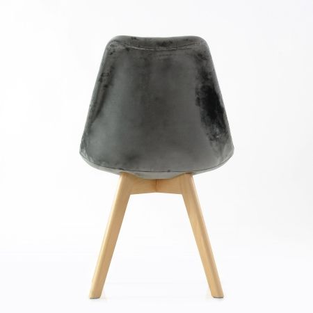 Стул Sephi темно-серый велюр