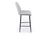 Барный стул Седа 360 светло-серый (zd 960), черный np