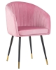 Стул обеденный MARY розовый велюр 1922-16