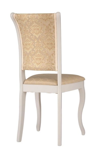 Стул С6 стул (тон 308) слоновая кость, ткань андрис бежевый комби Стул С6 стул (тон 308) слоновая кость, ткань андрис бежевый комби