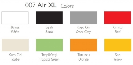 Кресло пластиковое Air XL белое