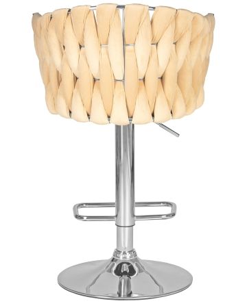 Стул барный MARCEL бежевый велюр MJ9-10