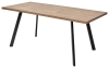 Стол BRICK M 140 дуб канзас, черный