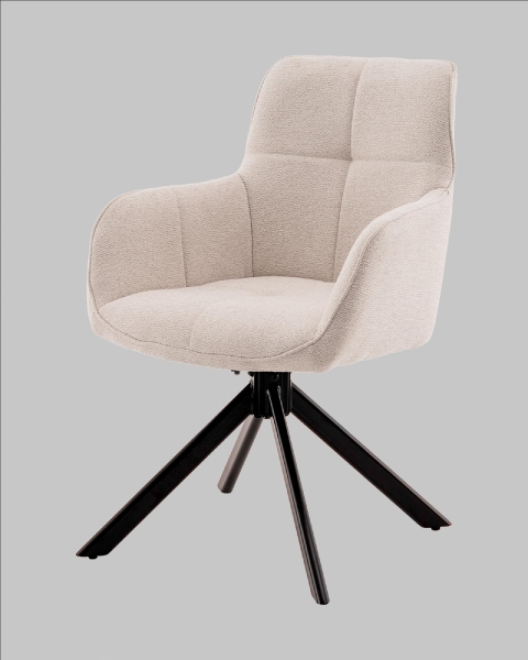 Стул обеденный Edme кремовый Стул обеденный Edme кремовый