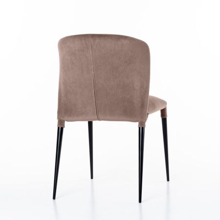 Стул Albert (Альберт) бархат бежевый