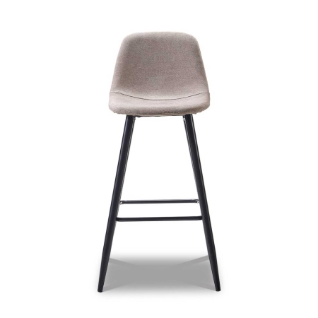 Стул барный 350B бежевый TD3052-11, черный