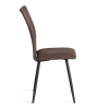 Стул обеденный La Rousse ткань коричневая