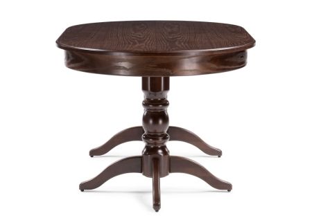 Стол деревянный Дейвер 160(220)х100 орех темный