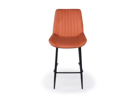 Барный стул Седа 360 терракотовый (zd 432), черный np