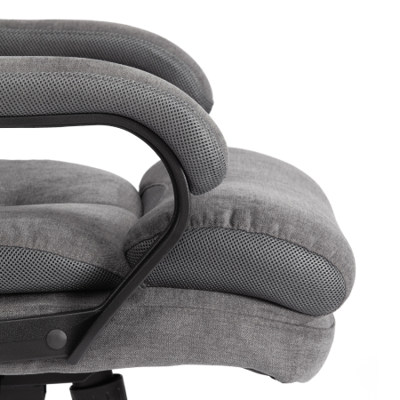 Кресло Duke metalBL серое