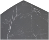 Стол BALDE 120 MATT BLACK MARBLE SOLID CERAMIC, BLACK