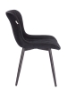 Обеденный стул Aqua ткань черный