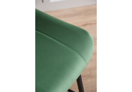 Барный стул Седа фисташковый (zd 651), черный