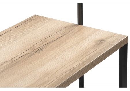 Барный стол Нари 120х50х171 делано, черный матовый