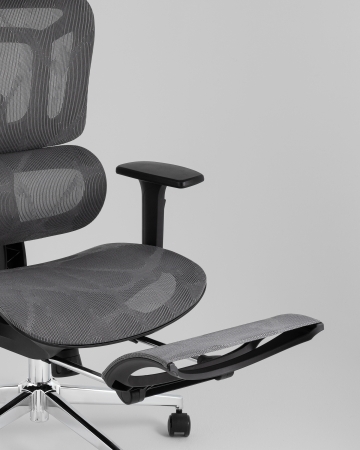 Кресло офисное TopChairs Nimbus серый фото в интернет-магазине Stoolmarket