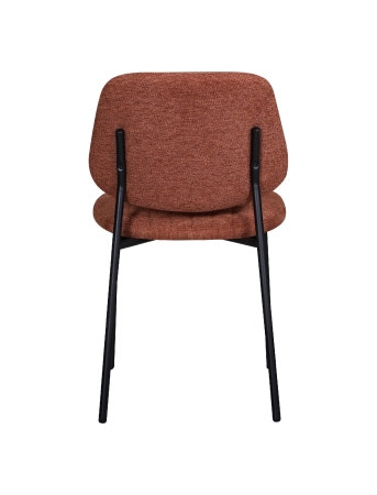 Стул обеденный Patrys терракот рогожка 4 шт.