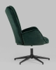 Кресло Филадельфия велюр изумрудный ножка черная