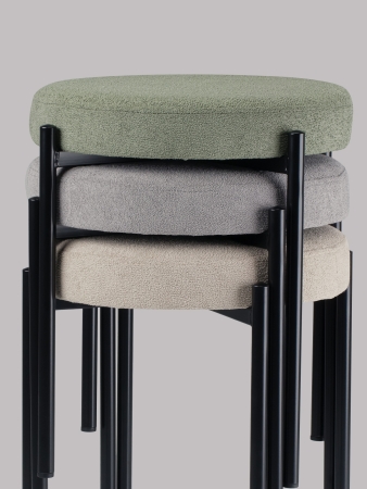 Табурет Maso букле бежевый MOSS130