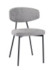 Стулья для кухни Дрим серый шенилл ELEMENT 993, комплект 2шт