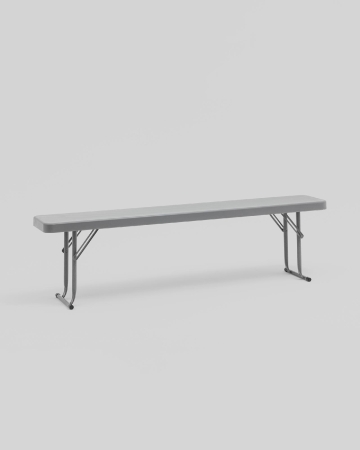 Скамейка складная Кейт 152*25*42 см серая Скамейка складная Кейт 152*25*42 см серая