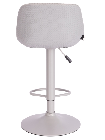 Барный стул Smile экокожа серый